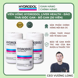 Viên uống Hydrodol Liver Health – Hỗ trợ chức năng gan (30 viên)