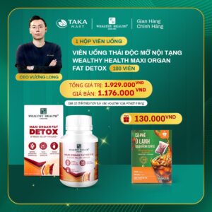 Viên uống thải độc mỡ nội tạng, giảm căn thẳng, tăng cường miễn dịch